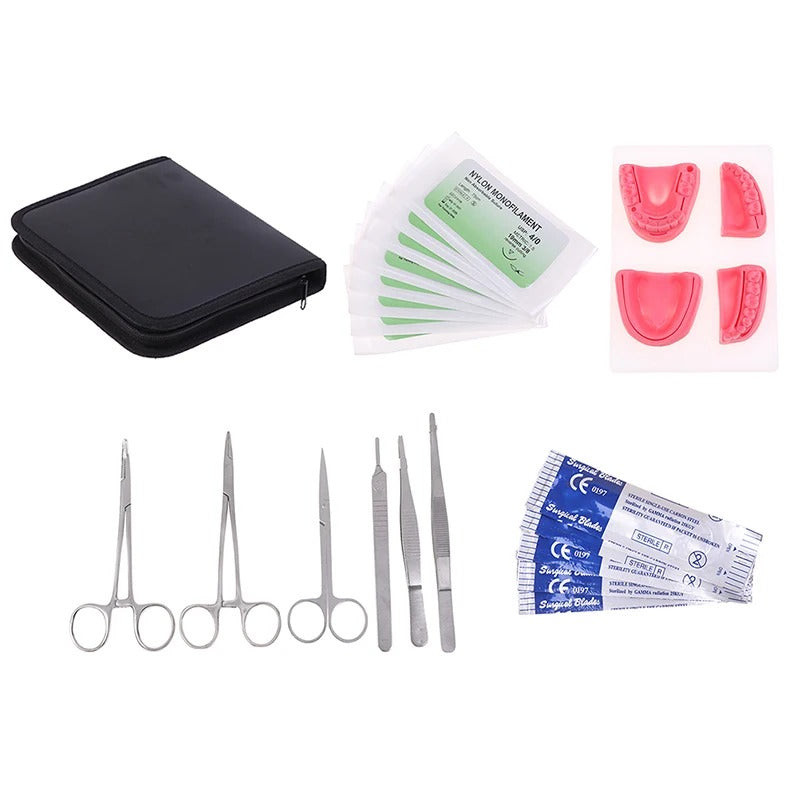 Kit de Treinamento de Sutura Cirúrgica Dental – Modelo de Prática de Sutura